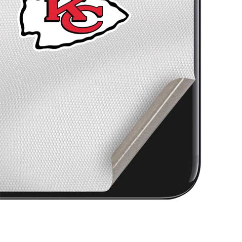 NFL Kansas City Chiefs White Striped iPhone SE (2nd & 3rd Gen) Skin