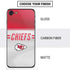 NFL Kansas City Chiefs White Striped iPhone SE (2nd & 3rd Gen) Skin