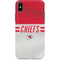 NFL Kansas City Chiefs White Striped iPhone X Pro Case