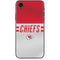 NFL Kansas City Chiefs White Striped iPhone XR Skin