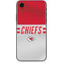 NFL Kansas City Chiefs White Striped iPhone XR Skin