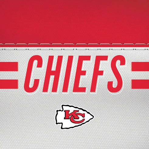 NFL Kansas City Chiefs White Striped iPhone XR Skin