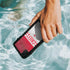 NFL Kansas City Chiefs White Striped iPhone XR Waterproof Case