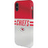 NFL Kansas City Chiefs White Striped iPhone XS Pro Case
