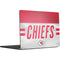 NFL Kansas City Chiefs White Striped MacBook Air 15 in (2023) Skin