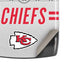 NFL Kansas City Chiefs White Striped Motorola RAZR Skin