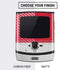 NFL Kansas City Chiefs White Striped Motorola RAZR Skin