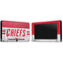 NFL Kansas City Chiefs White Striped Nintendo Switch Bundle Skin