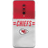 NFL Kansas City Chiefs White Striped OnePlus 7 Pro Skin