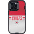NFL Kansas City Chiefs White Striped Otterbox Defender iPhone Skin