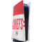 NFL Kansas City Chiefs White Striped PS5 Console Skin