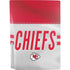 NFL Kansas City Chiefs White Striped PS5 Console Skin