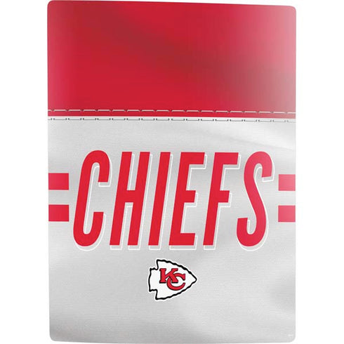 NFL Kansas City Chiefs White Striped PS5 Digital Edition Bundle Skin