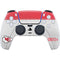 NFL Kansas City Chiefs White Striped PS5 Controller Skin