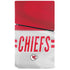 NFL Kansas City Chiefs White Striped PS5 Slim Disk Bundle Skin