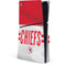 NFL Kansas City Chiefs White Striped PS5 Slim Disk Console Skin