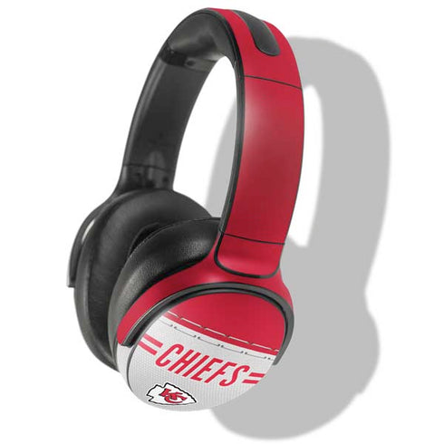NFL Kansas City Chiefs White Striped Skullcandy Venue Skin