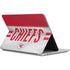 NFL Kansas City Chiefs White Striped Surface Laptop Studio Skin
