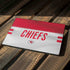 NFL Kansas City Chiefs White Striped Surface Pro 6 Skin
