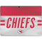 NFL Kansas City Chiefs White Striped Surface Pro 8 Skin