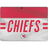 NFL Kansas City Chiefs White Striped Surface Pro 9 Skin