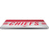 NFL Kansas City Chiefs White Striped Universal Laptop 16.6in (13.4 x 9.7in) Skin