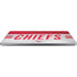 NFL Kansas City Chiefs White Striped Universal Laptop 17in (13.8 x 10in) Skin