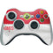 NFL Kansas City Chiefs White Striped Xbox 360 Wireless Controller Skin