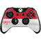 NFL Kansas City Chiefs White Striped Xbox One Controller Skin