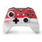 NFL Kansas City Chiefs White Striped Xbox One S Controller Skin