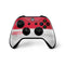 NFL Kansas City Chiefs White Striped Xbox One X Controller Skin