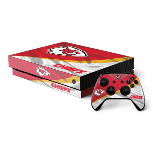 NFL Kansas City Chiefs Xbox One X Bundle Skin