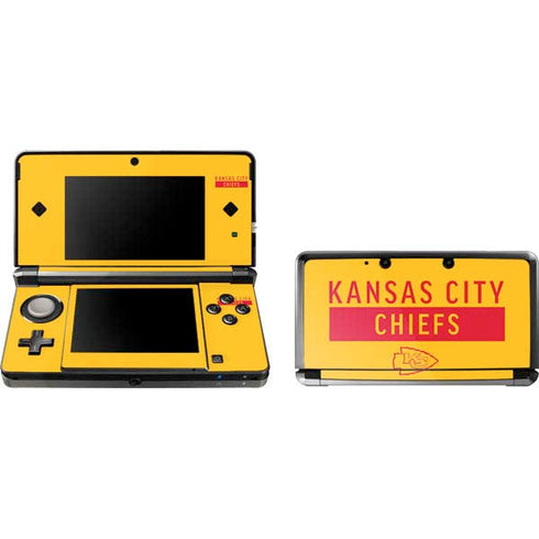 NFL Kansas City Chiefs Yellow Performance Series 3DS (2011) Skin