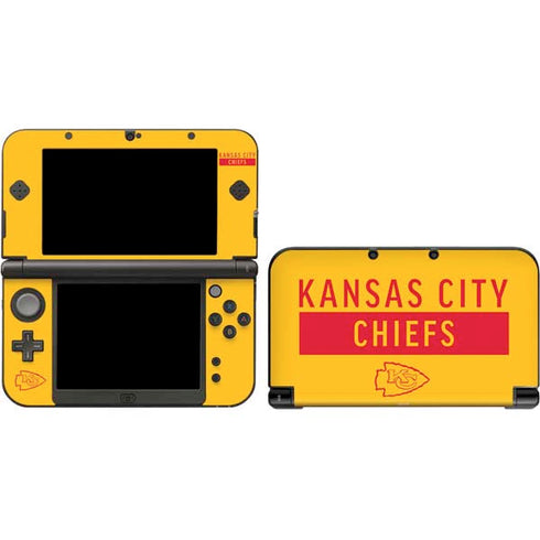 NFL Kansas City Chiefs Yellow Performance Series 3DS XL 2015 Skin