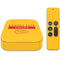 NFL Kansas City Chiefs Yellow Performance Series Apple TV Skin