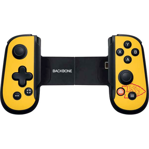 NFL Kansas City Chiefs Yellow Performance Series Backbone One for iPhone Game Controller Skin