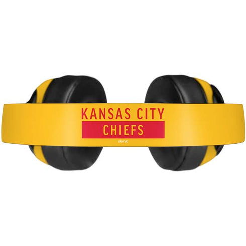 NFL Kansas City Chiefs Yellow Performance Series Beats Solo Pro Skin