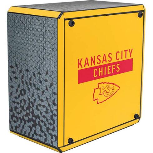 NFL Kansas City Chiefs Yellow Performance Series Cooler Master MasterBox Q300L Mini Tower Skin