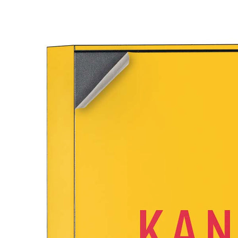 NFL Kansas City Chiefs Yellow Performance Series Corsair 4000D Tempered Glass Mid-Tower ATX Case Skin