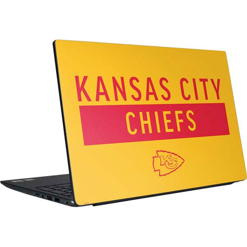 NFL Kansas City Chiefs Yellow Performance Series Dell Vostro Skin