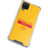 NFL Kansas City Chiefs Yellow Performance Series Galaxy A12 Clear Case