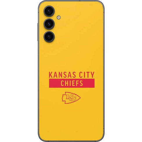NFL Kansas City Chiefs Yellow Performance Series Galaxy A14 5G Skin