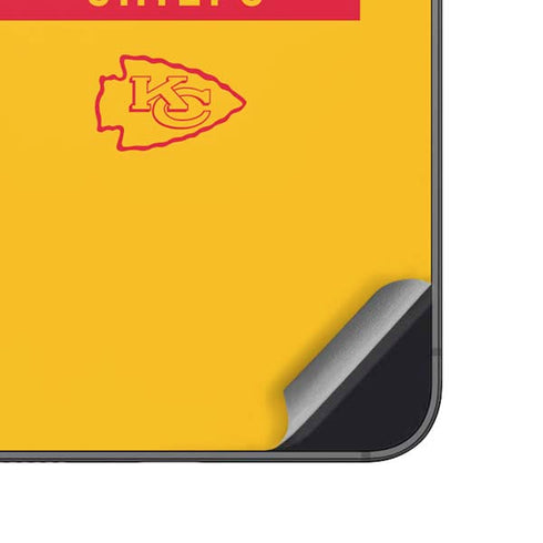 NFL Kansas City Chiefs Yellow Performance Series Galaxy A14 5G Skin