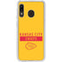 NFL Kansas City Chiefs Yellow Performance Series Galaxy A20 Clear Case