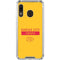 NFL Kansas City Chiefs Yellow Performance Series Galaxy A30 Clear Case