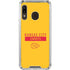 NFL Kansas City Chiefs Yellow Performance Series Galaxy A30 Clear Case