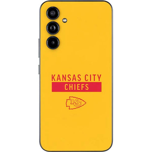NFL Kansas City Chiefs Yellow Performance Series Galaxy A54 5G Skin