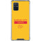 NFL Kansas City Chiefs Yellow Performance Series Galaxy A71 5G Clear Case