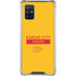 NFL Kansas City Chiefs Yellow Performance Series Galaxy A71 5G Clear Case