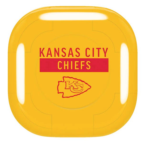 NFL Kansas City Chiefs Yellow Performance Series Galaxy Buds Pro Skin